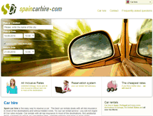 Tablet Screenshot of en.spaincarhire.com